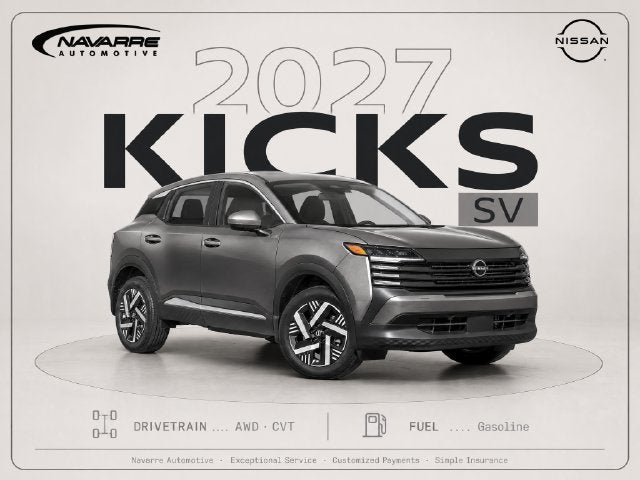 2027 Nissan Kicks SV