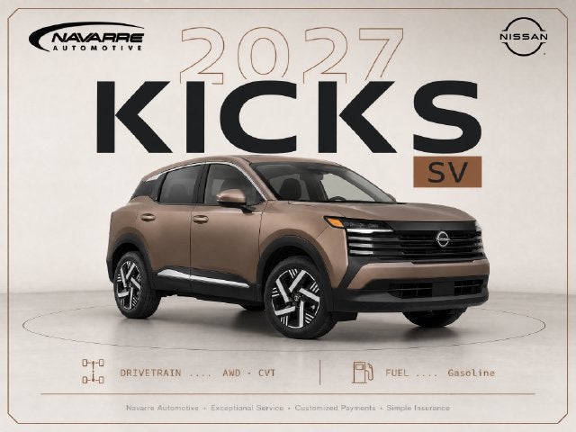 2027 Nissan Kicks SV