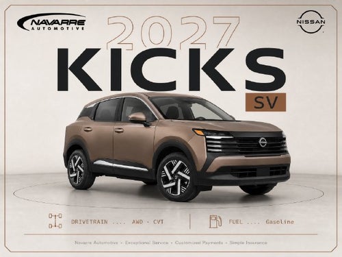 2027 Nissan Kicks SV