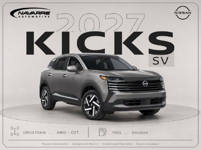 2027 Nissan Kicks SV