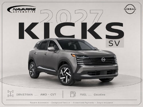 2027 Nissan Kicks SV