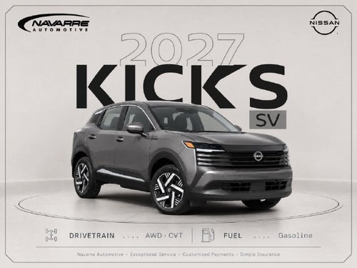 2027 Nissan Kicks SV