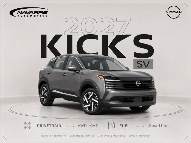 2027 Nissan Kicks SV