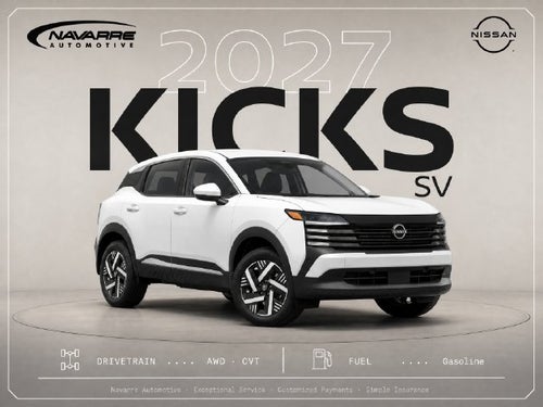 2027 Nissan Kicks SV