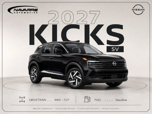 2027 Nissan Kicks SV