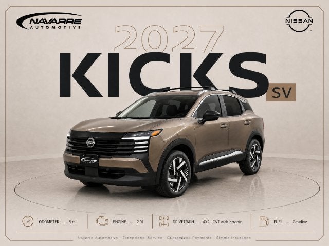 2027 Nissan Kicks SV
