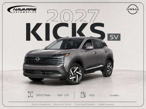 2027 Nissan Kicks SV