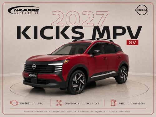 2027 Nissan Kicks SV