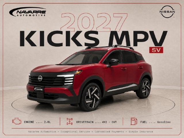 2027 Nissan Kicks SV