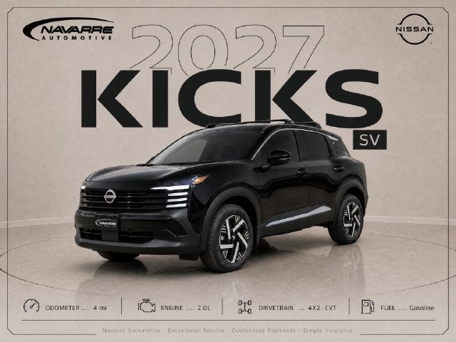 2027 Nissan KICKS SV