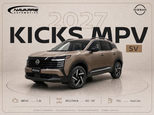 2027 Nissan Kicks SV