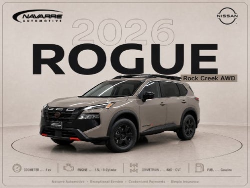 2026 Nissan Rogue Rock Creek