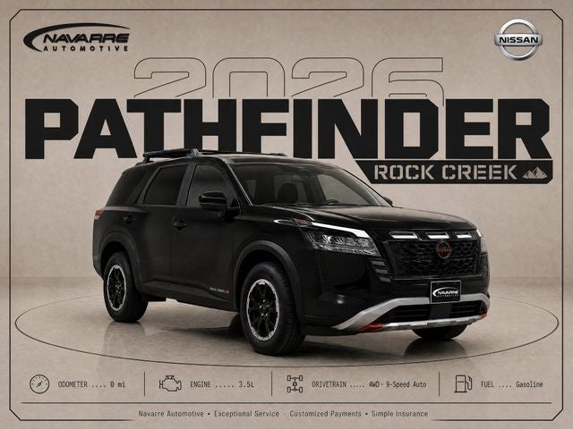 2026 Nissan Pathfinder Rock Creek