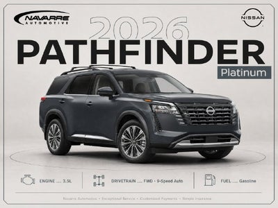 2026 Nissan Pathfinder Platinum