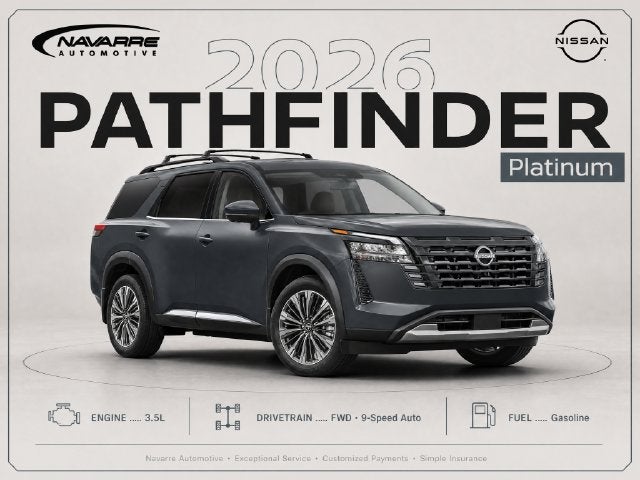2026 Nissan Pathfinder Platinum