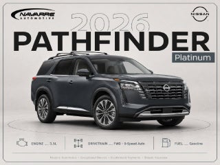 2026 Nissan Pathfinder Platinum