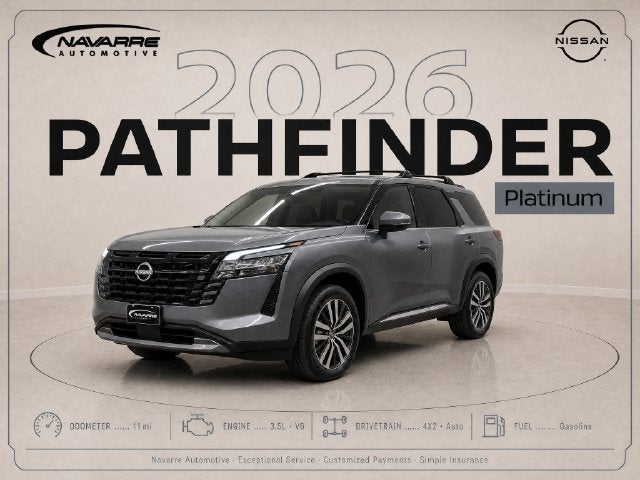 2026 Nissan Pathfinder Platinum
