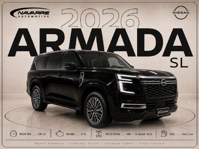2026 Nissan Armada SL