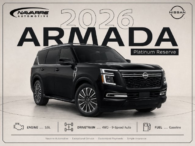 2026 Nissan Armada Platinum Reserve
