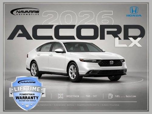 2026 Honda Accord LX