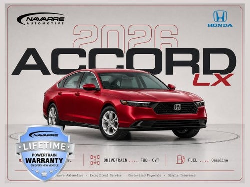 2026 Honda Accord LX