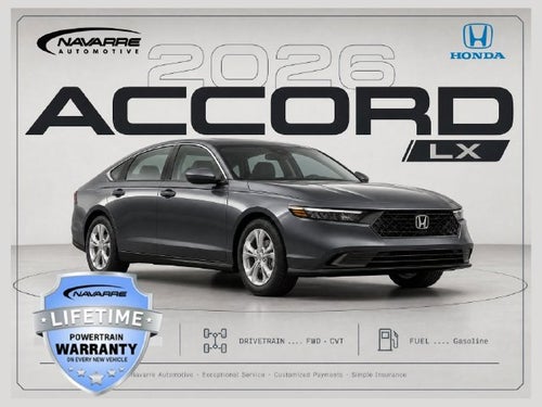2026 Honda Accord LX