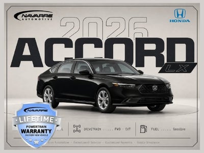 2026 Honda Accord LX