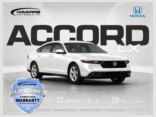2026 Honda Accord LX