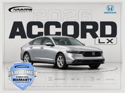 2026 Honda Accord LX