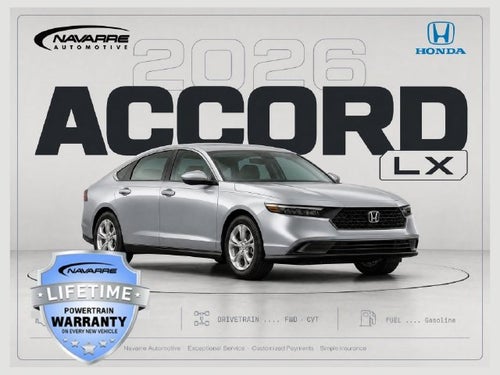 2026 Honda Accord LX