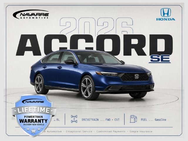 2026 Honda Accord SE