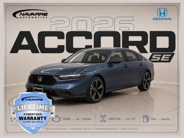 2026 Honda Accord SE