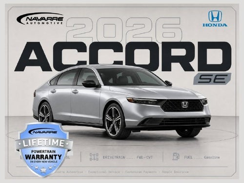 2026 Honda Accord SE