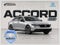 2026 Honda Accord SE