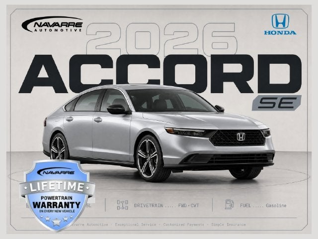2026 Honda Accord SE