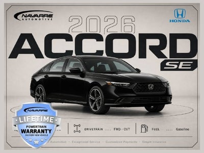 2026 Honda Accord SE