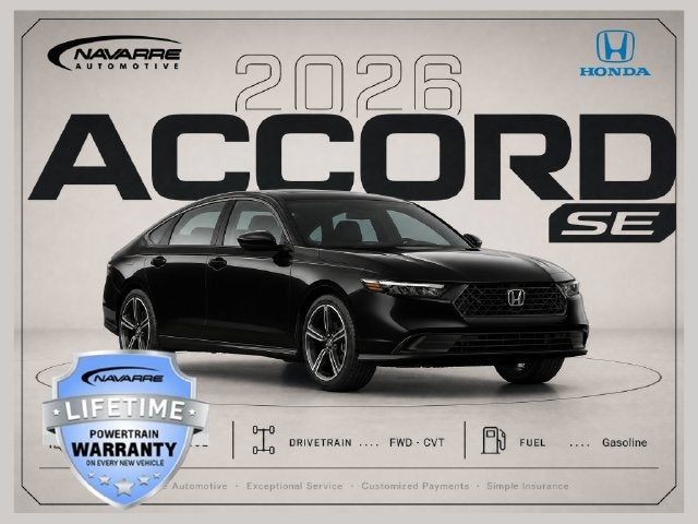 2026 Honda Accord SE