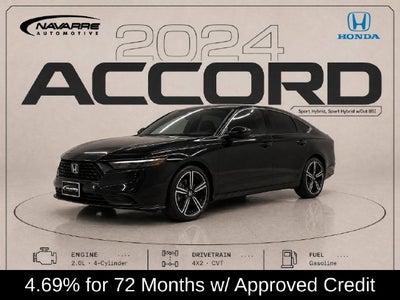 2024 Honda Accord Hybrid Sport