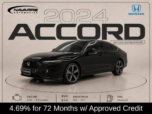2024 Honda Accord Hybrid Sport