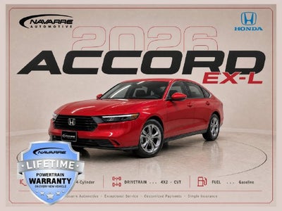 2026 Honda Accord Hybrid EX-L Hybrid