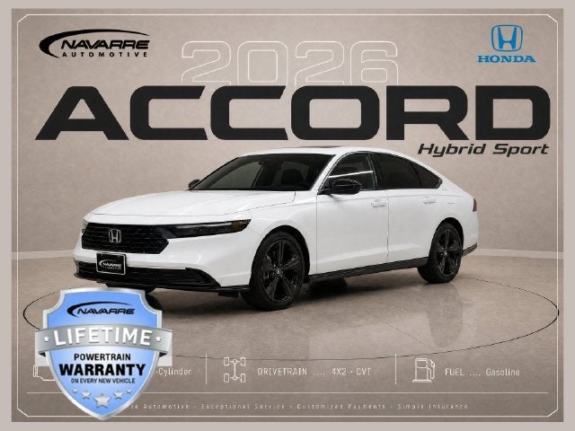 2026 Honda Accord Hybrid Sport-L Hybrid