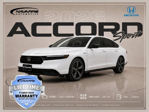 2026 Honda Accord Hybrid Sport-L Hybrid