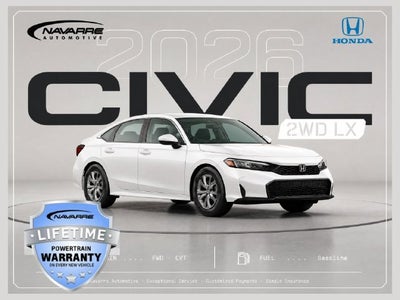 2026 Honda Civic 2WD LX