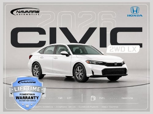 2026 Honda Civic 2WD LX