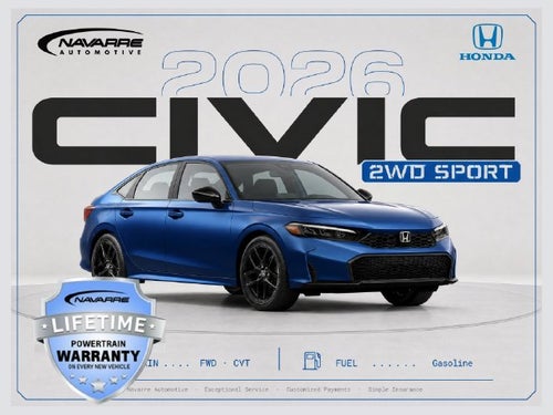 2026 Honda Civic 2WD SPORT