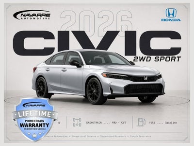 2026 Honda Civic 2WD SPORT