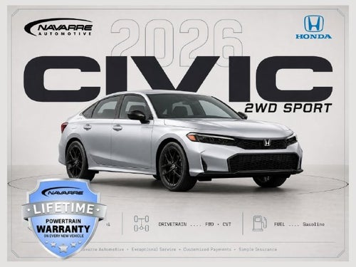 2026 Honda Civic 2WD SPORT