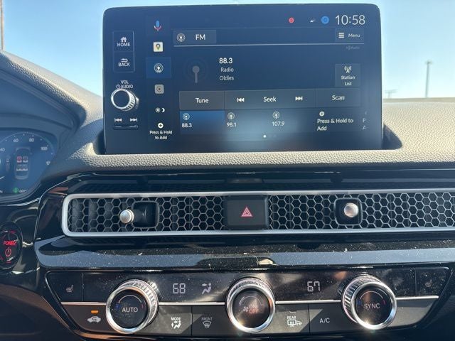 2025 Honda Civic Hybrid 4D HYBRID SPORT TOURING