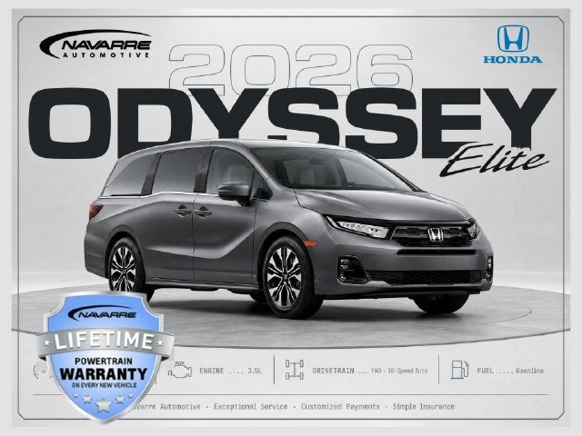 2026 Honda Odyssey Elite