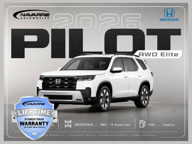2026 Honda Pilot AWD Elite